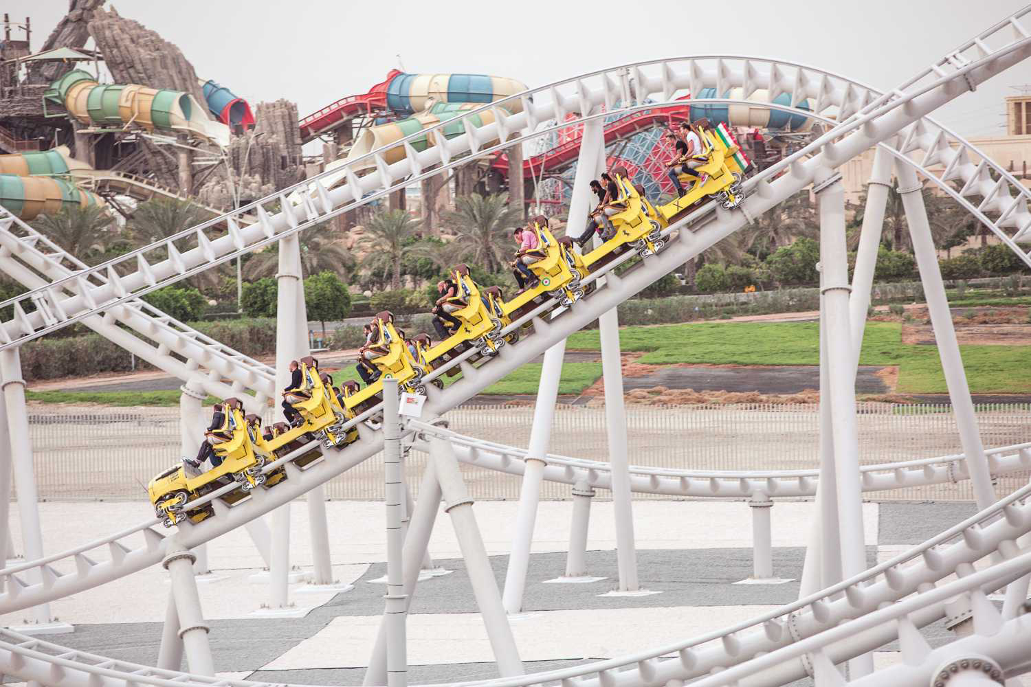 Ferrari World Roller Coaster