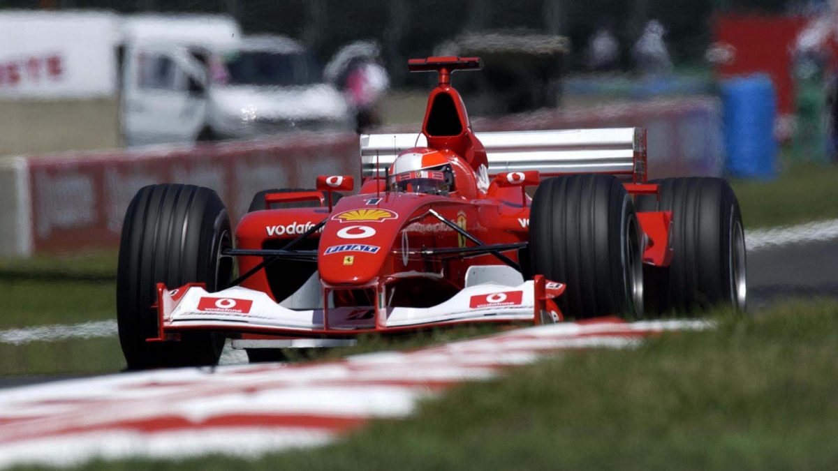 You can buy Michael Schumacher's F2002 Ferrari at this year's Abu Dhabi ...