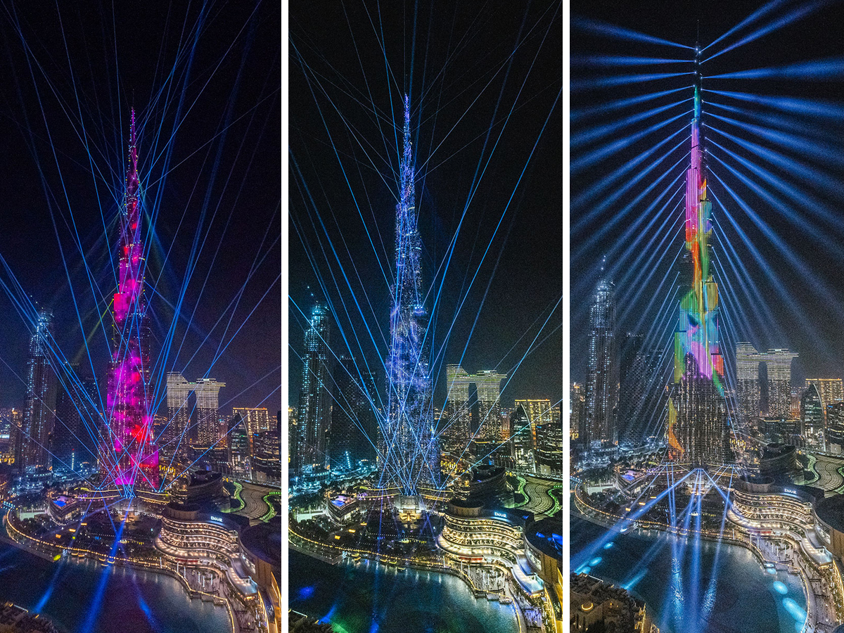 Burj Khalifa has a new dazzling light show Time Out Abu Dhabi