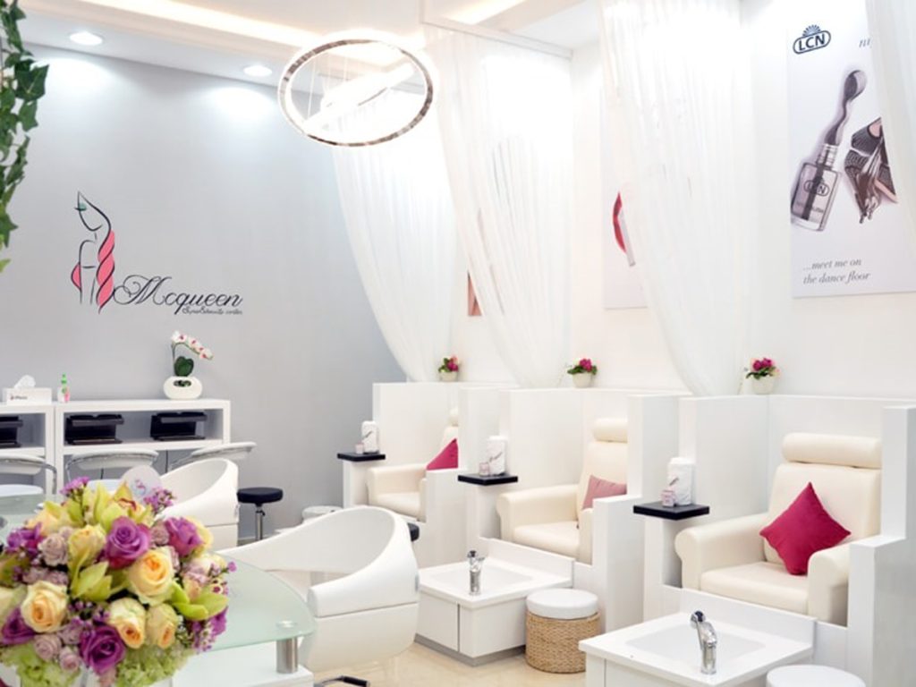 Bellacure Beauty Lounge, Abu Dhabi - Salon Interior Design on Love That  Design