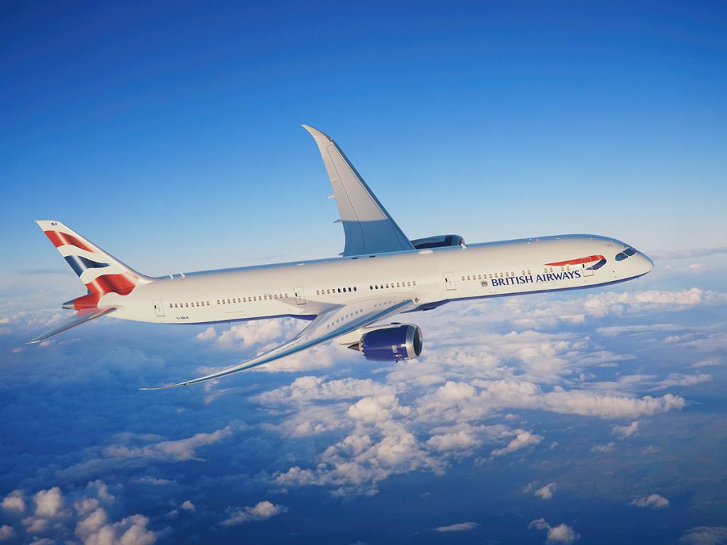 British Airways Abu Dhabi flights Route from AUH to London now
