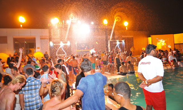 Liquid Rain pool parties in Abu Dhabi | Nightlife, Bars & Nightlife