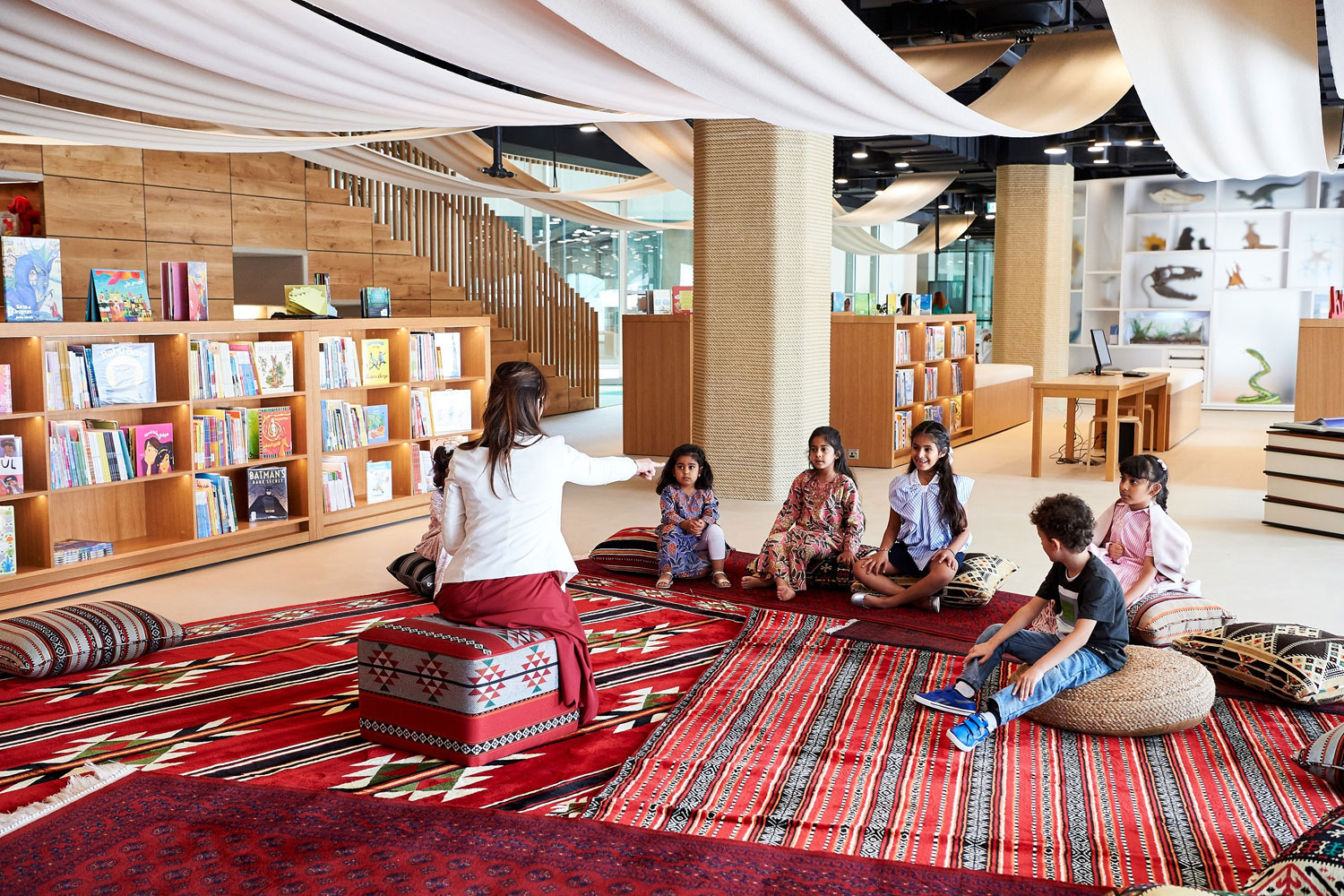 Abu Dhabi S Dedicated Children S Library Is Now Open At The Cultural Foundation Kids Time Out Abu Dhabi