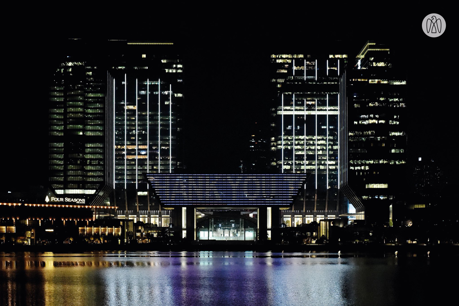 See Abu Dhabi landmarks light up blue to support frontline workers