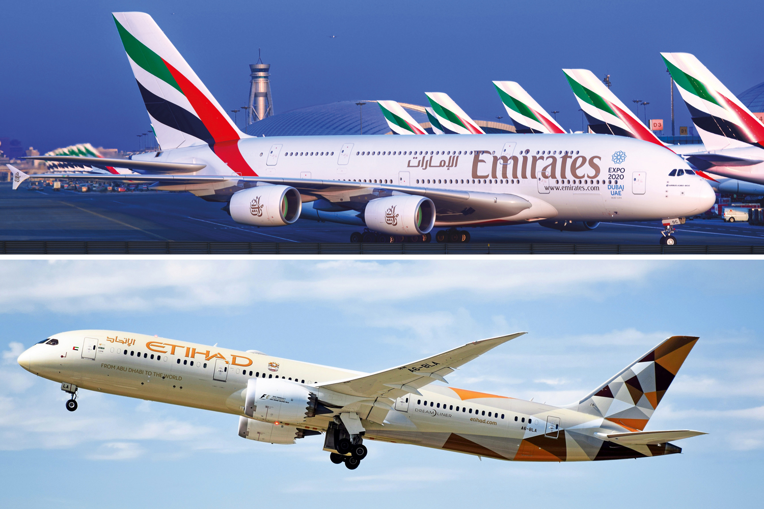 UAE's Emirates Airline and Etihad Airways in world's top 10 safest