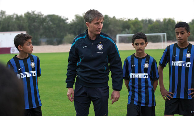 Inter Milan Football Academy Kids Family Time Out Abu Dhabi