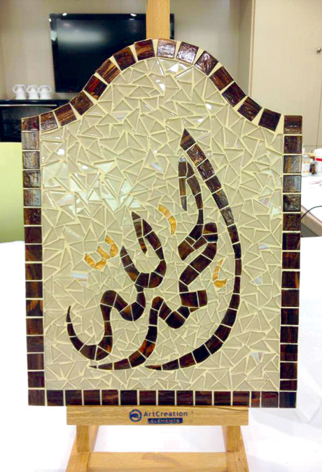  Mosaic  making in Abu  Dhabi Art Time Out Abu  Dhabi